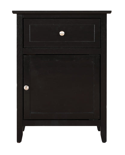 Izzy - Nightstand For Modern Spaces - Black