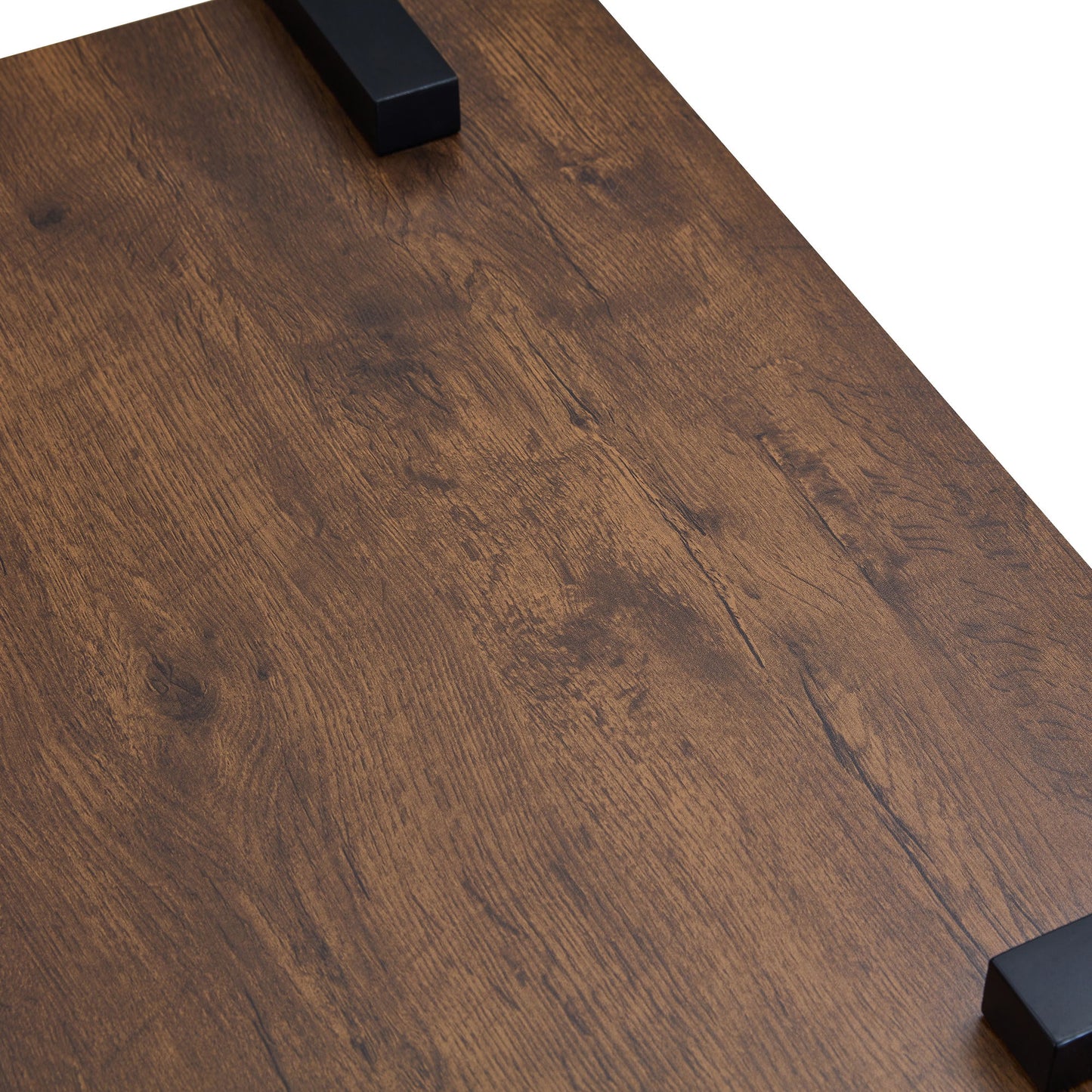 Walnut Colored Coffee Table, Suitable For Modern Minimalist Living Rooms And Leisure Areas - Walnut