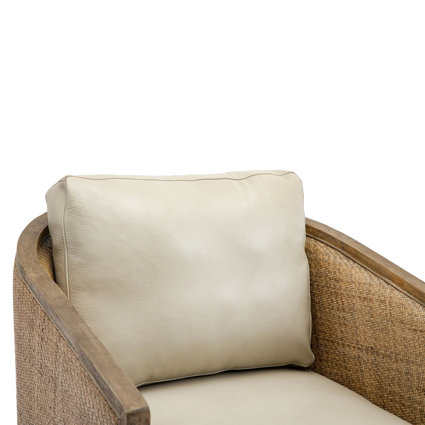 Swivel Barrel Chair, Comfy Round Accent Sofa Chair, 360 Degree Swivel - Oyster Gray
