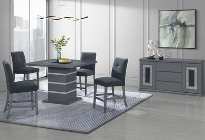 Ariya - Bar Table - Dark Gray