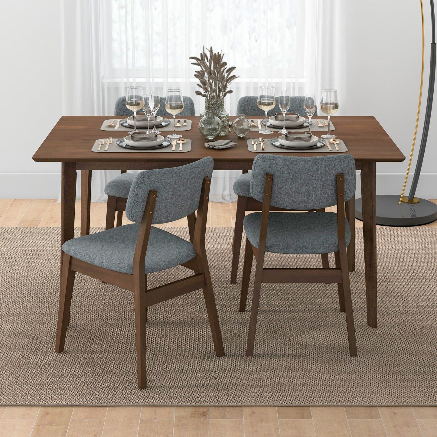Carlos - Dining Table - Brown