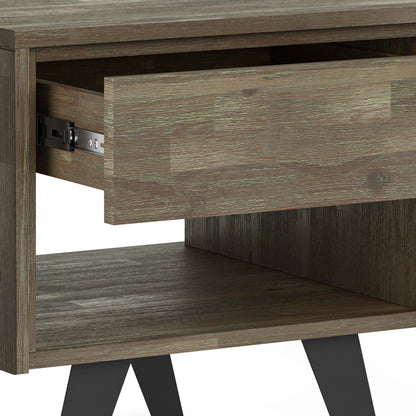 Lowry - End Table - Distressed Gray