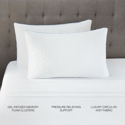 12 Piece Queen Size Premium Comfort Bedding Pack - White