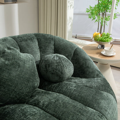 Bean Bag Sofa Lazy Sofa Durable Comfort Lounger High Back Bean Bag Chair Couch For Adults And Kids - Emerald