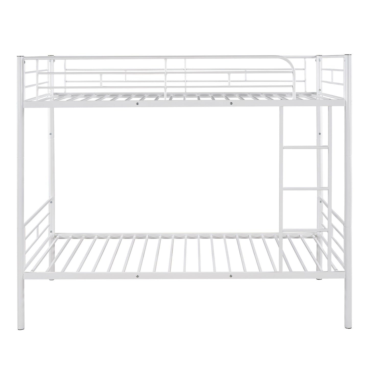 Twin Over Twin Bunk Bed - White