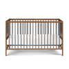 Pixie Finn - 3 In 1 Crib - Walnut, Charcoal