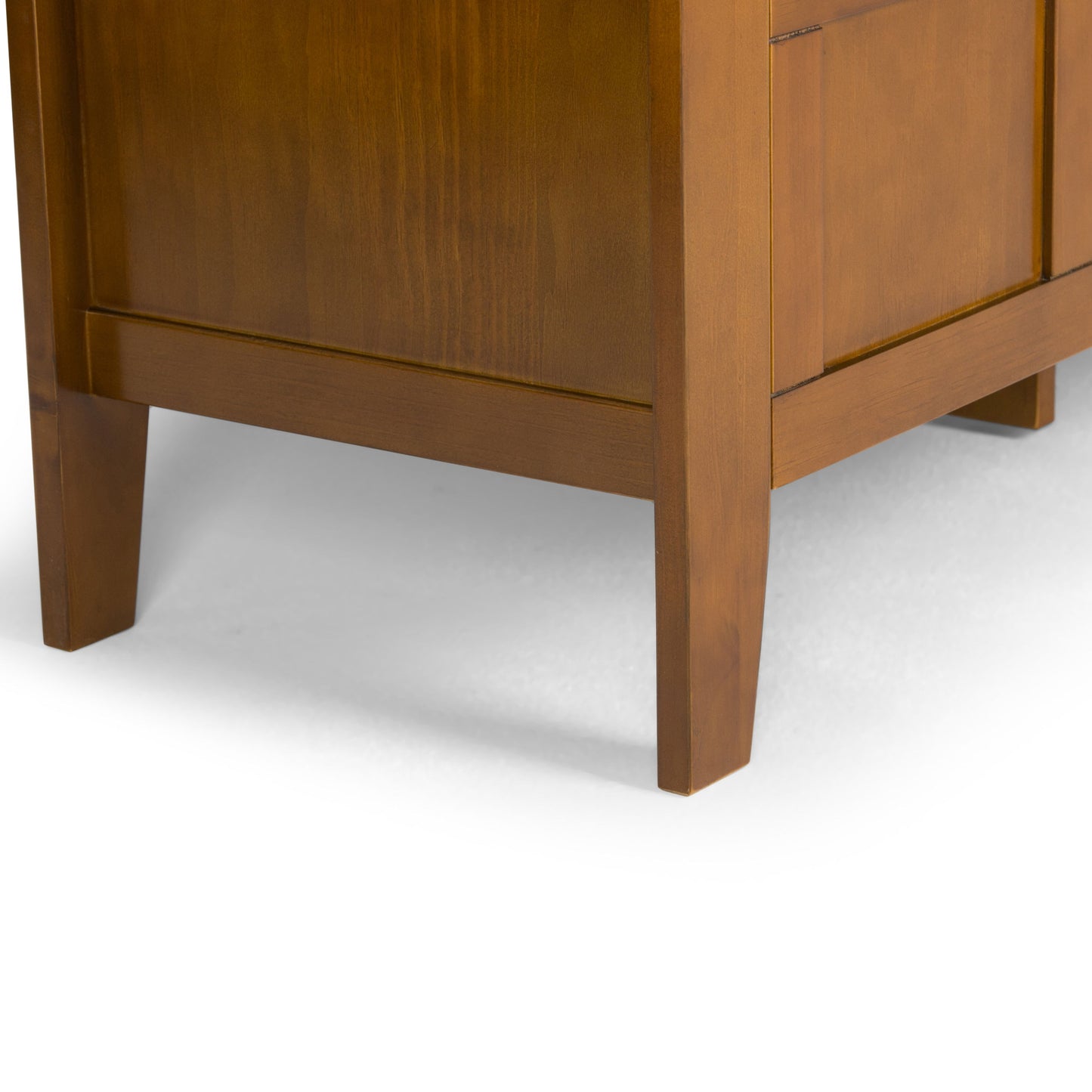 Adams - Entryway Storage Bench - Light Avalon Brown