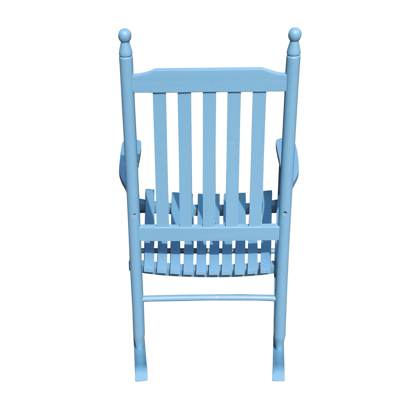 Wooden Porch Rocker Chair - Blue