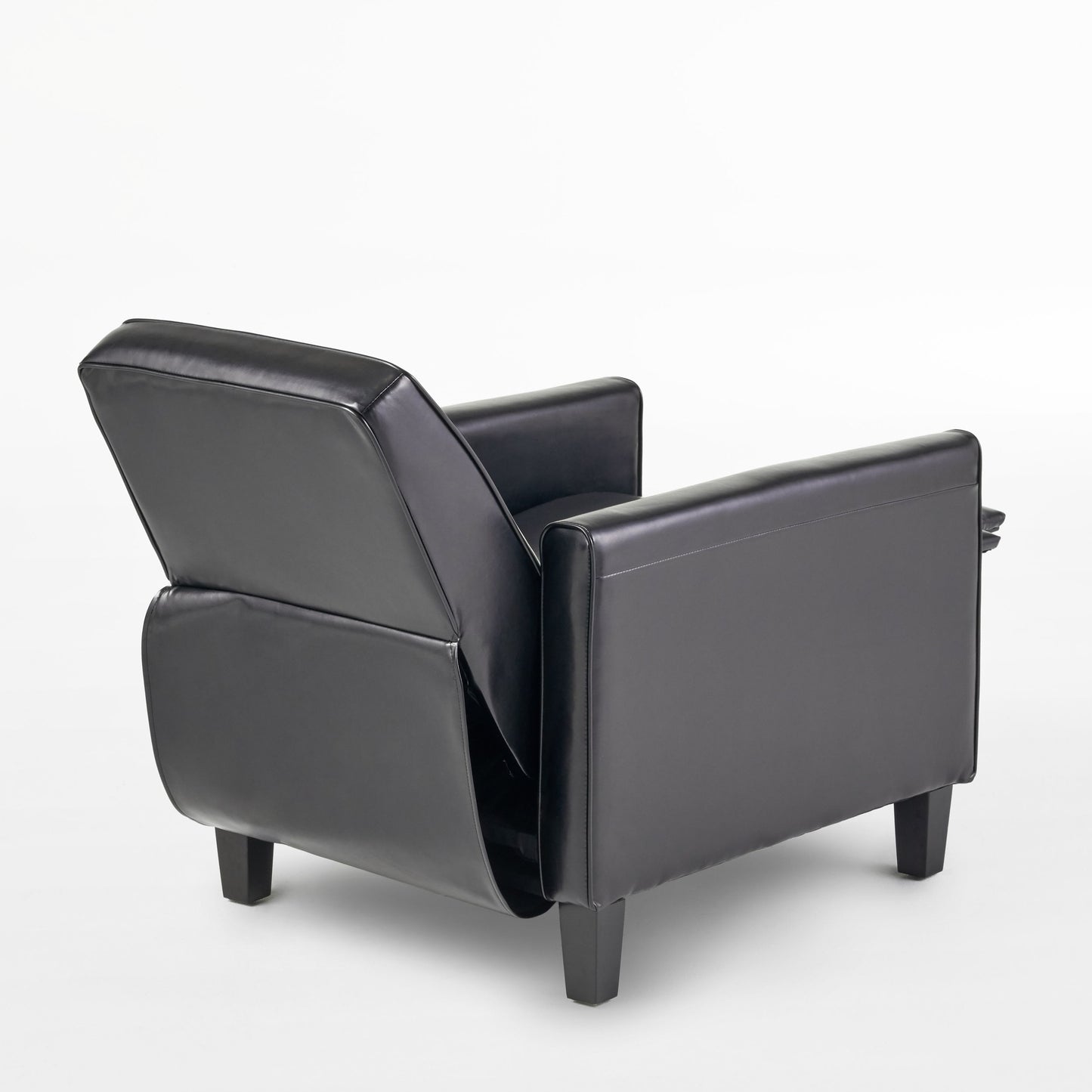 Push Back Chair For Elegant Home - Black