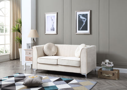 Delray - Loveseat - Ivory