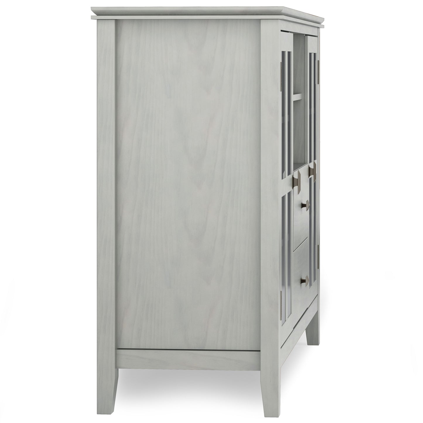 Artisan - Tall TV Media Stand - Fog Gray