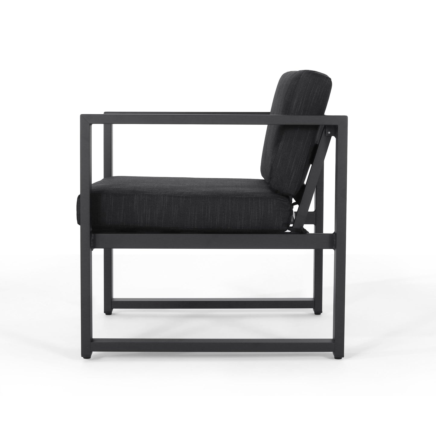 Navan - Club Chair - Dark Gray
