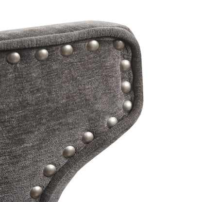 Swivel Counter Stool - Charcoal