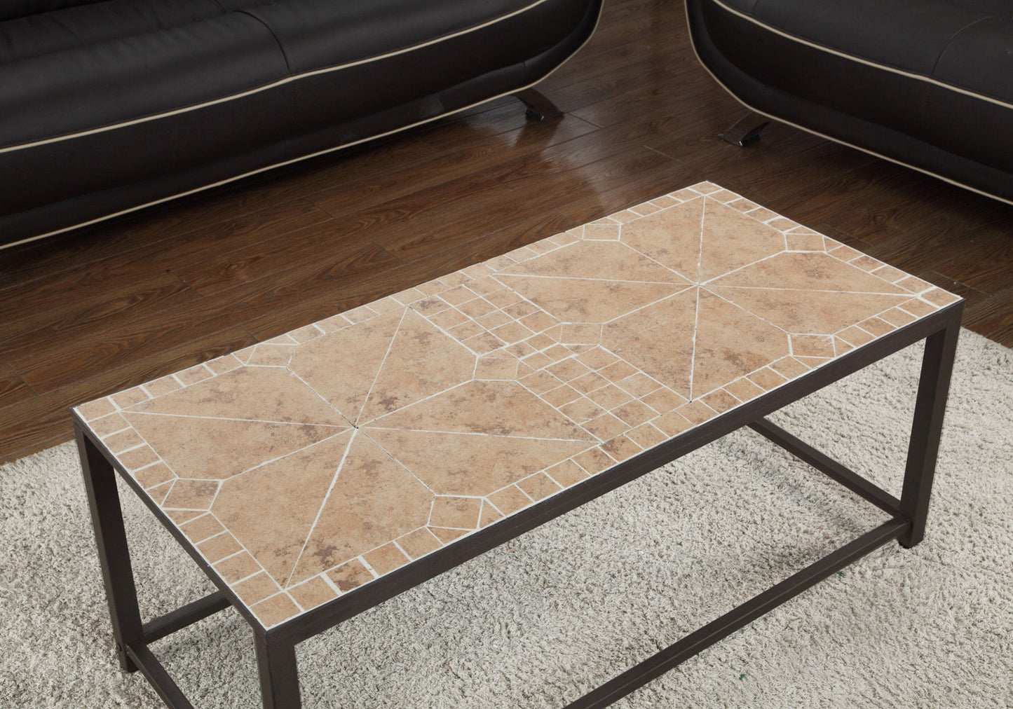 Table, Rectangular, Transitional - Brown