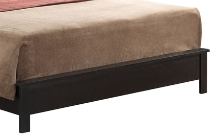 Queen Bed For Comfort Stylish Transitional - Black
