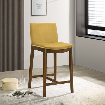 Shannon - Counter Chair - Dark Yellow
