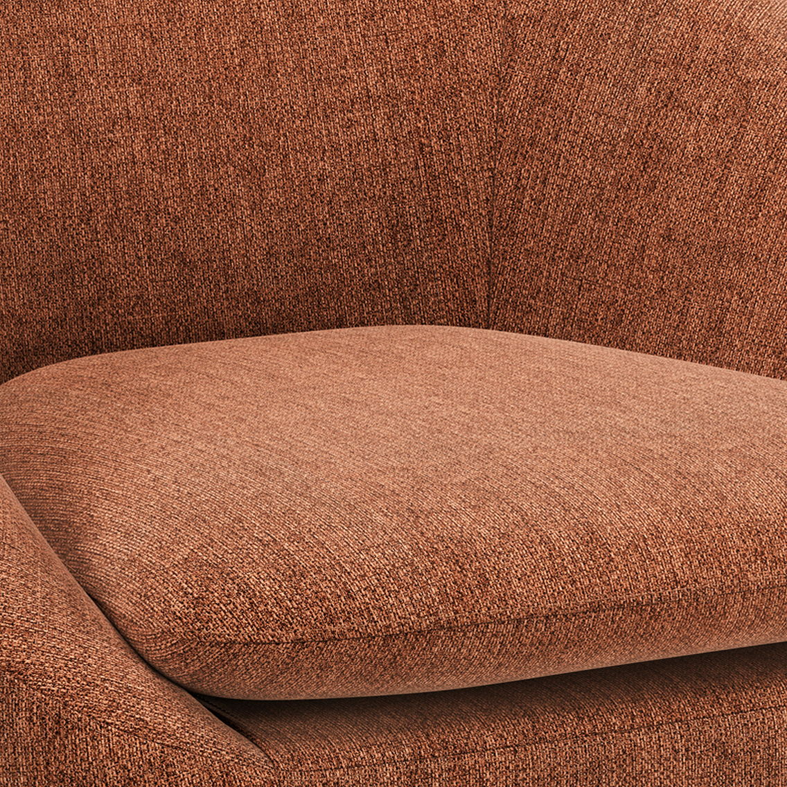 Redding - Accent Chair - Rust