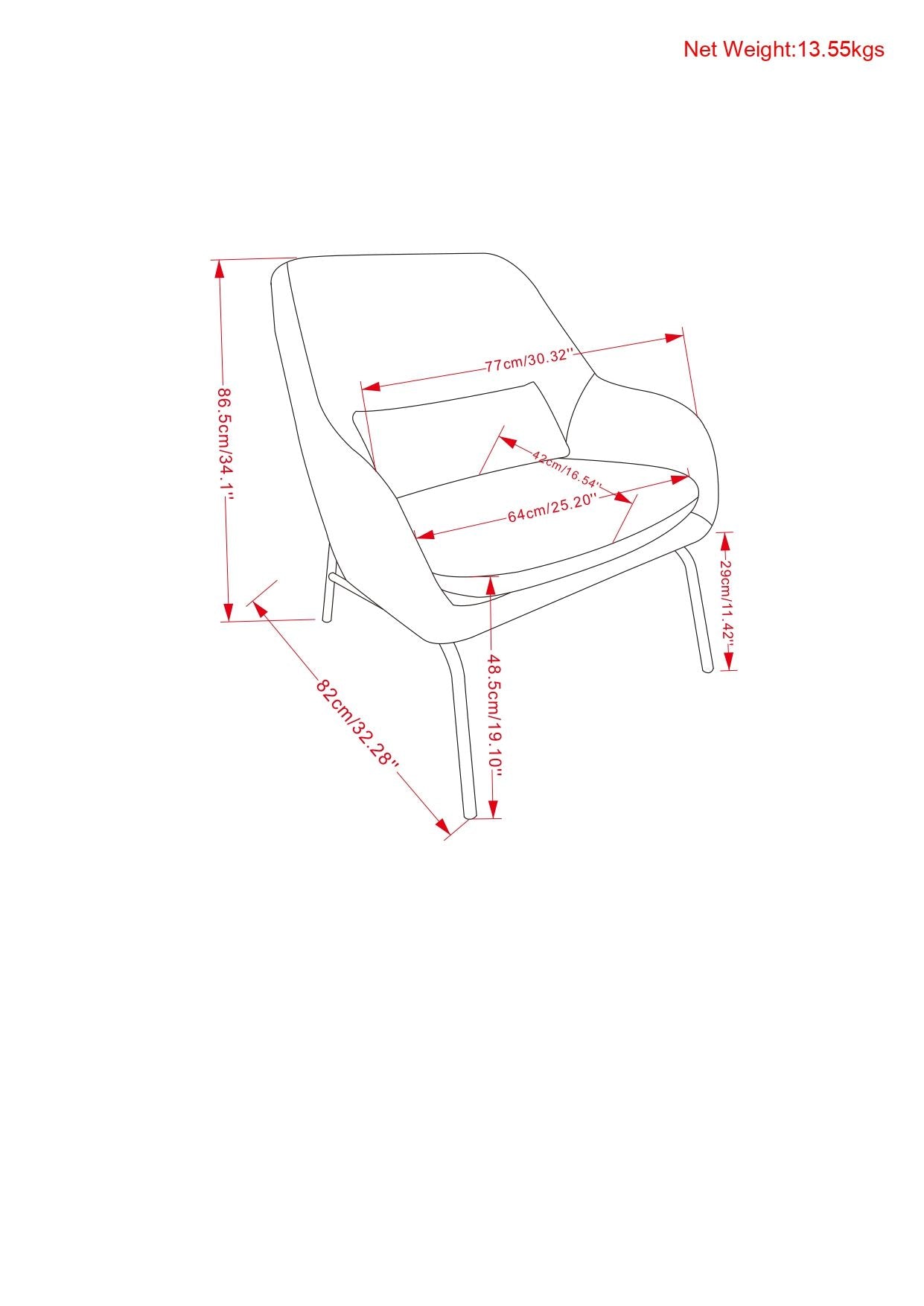 Elmont - Accent Chair - Steel Gray