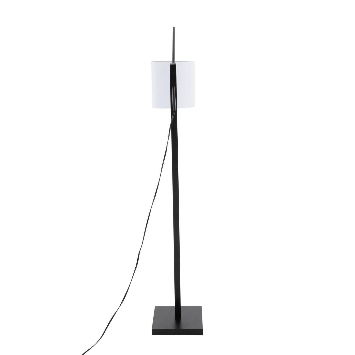 Arturo - Contemporary Floor Lamp - Black / White
