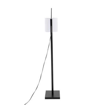 Arturo - Contemporary Floor Lamp - Black / White