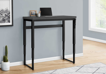 Computer Desk, Home Office, Standing, Adjustable, Laptop, Contemporary & Modern - Gray