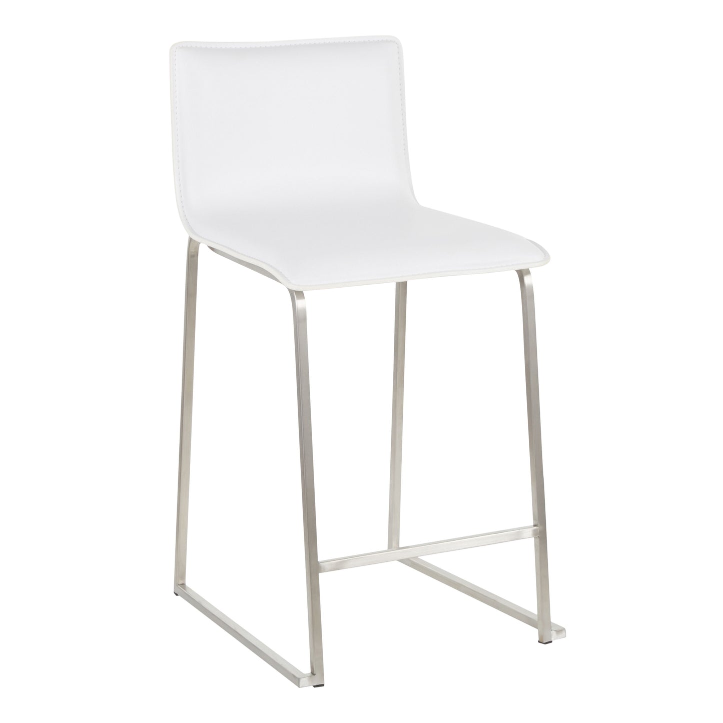 Mara - Contemporary Counter Stool (Set of 2) - White