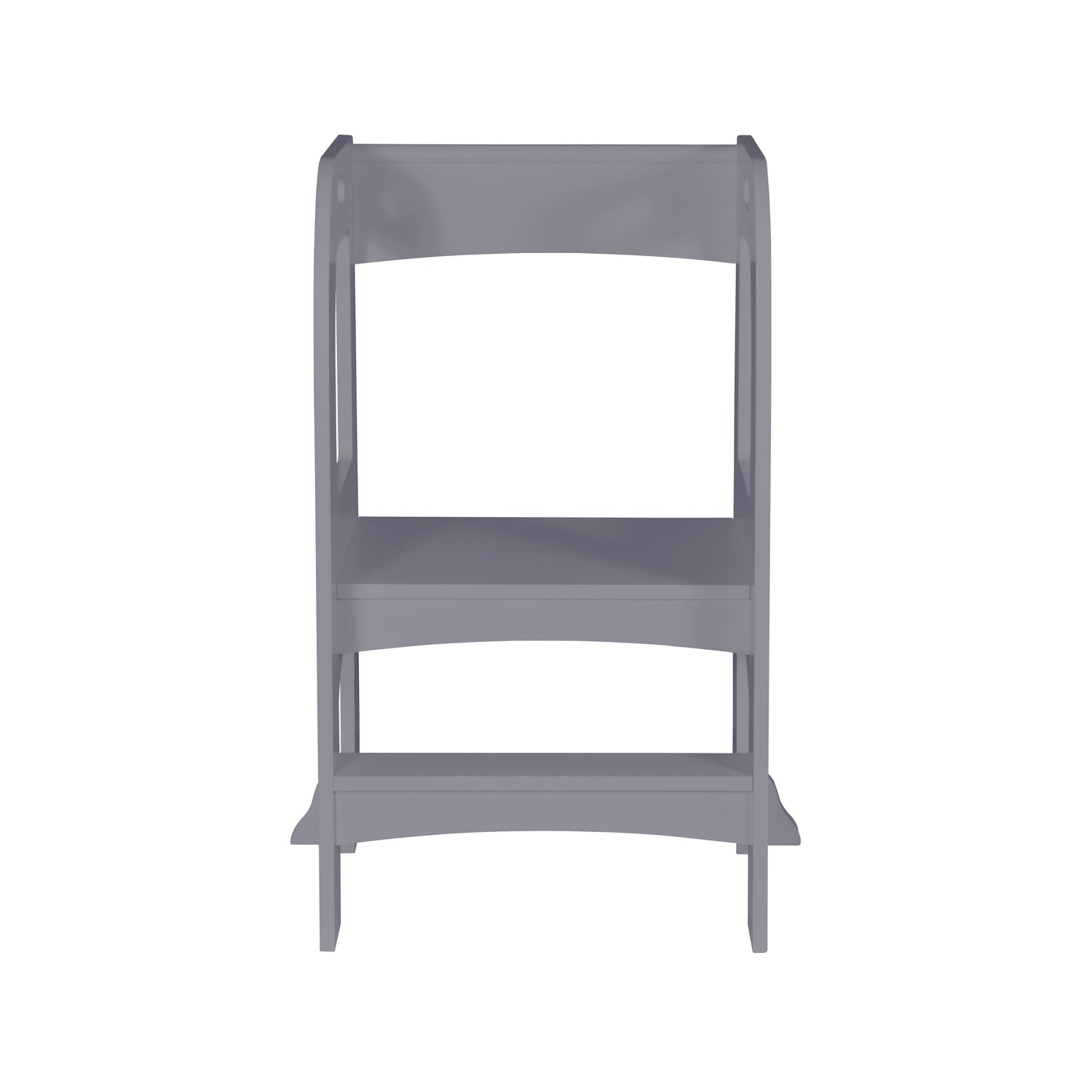 Child Standing Tower, Step Stool For Kids, Toddler Step Stool For Kitchen Counter - Gray
