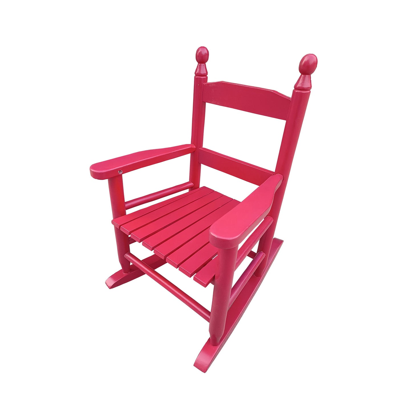 Children's Rocking Chair Indoor Or Outdoor, Suitable For Kids, Durable - Red