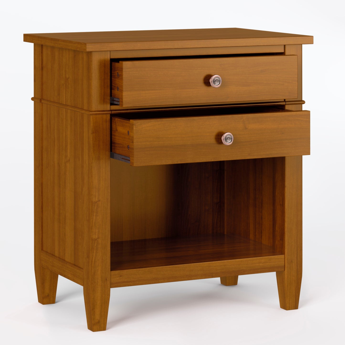Carlton - Bedside Table - Light Golden Brown