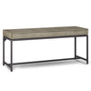 Banting - Mid Century Wide Desk - Distressed Gray