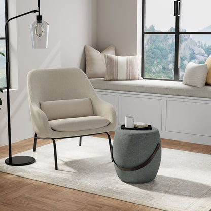 Ramsay - Footstool - Gray