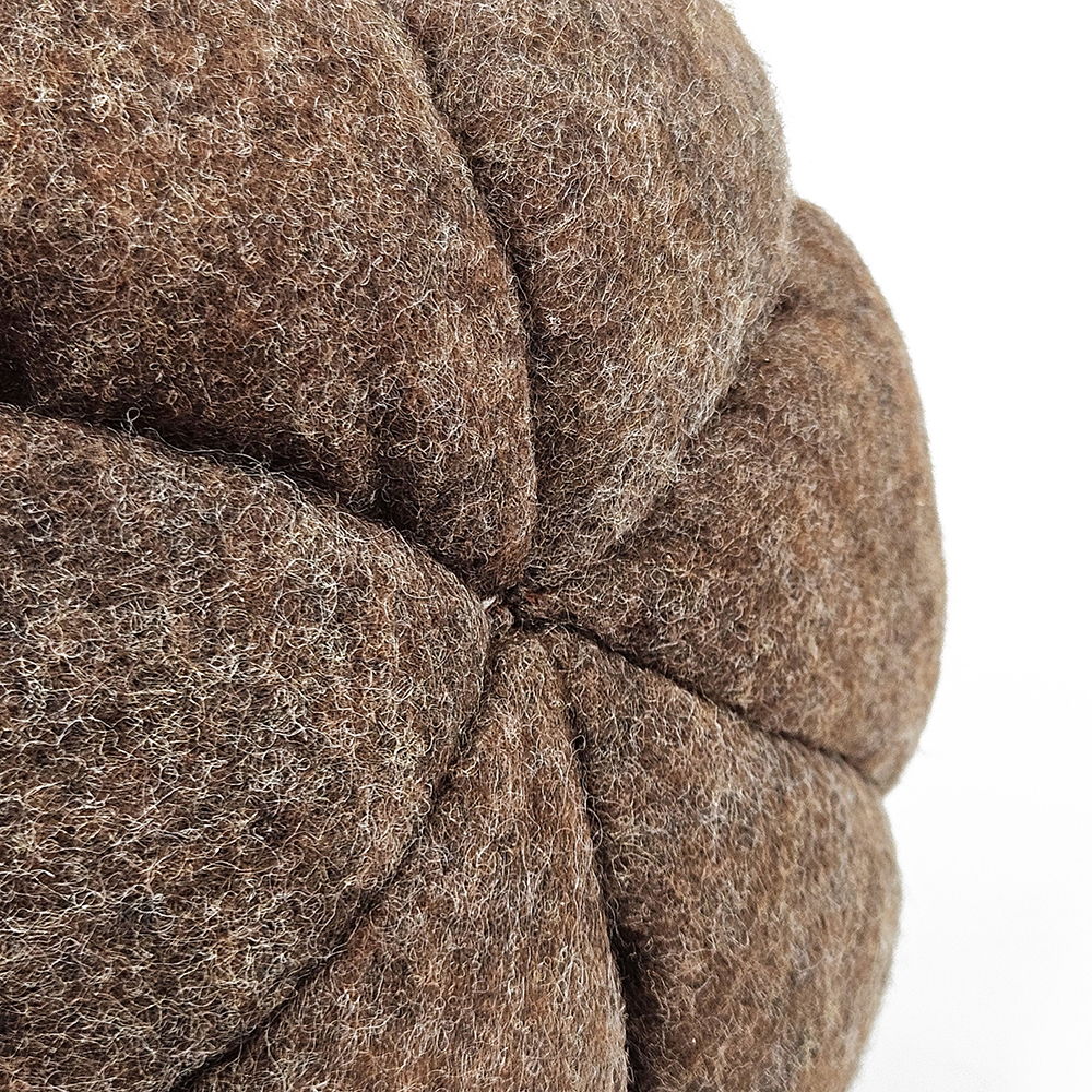 Pumpkin Ornament Decor For Holiday Harvest Festival Fall Festival & Thanksgiving (Set of 3) - Brown