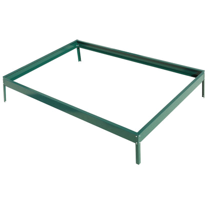 6.3'x4.2'x7' Polycarbonate Greenhouse, Heavy Duty Outdoor Aluminum Walk-In Green House Kit With Rain Gutter, Vent And Door For Backyard Garden - Green