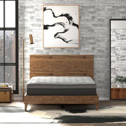 CS Hybrid - 12" Twin Long Pocket Coil Mattress - Black / Gray