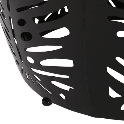 Metal, End Table Large - Black