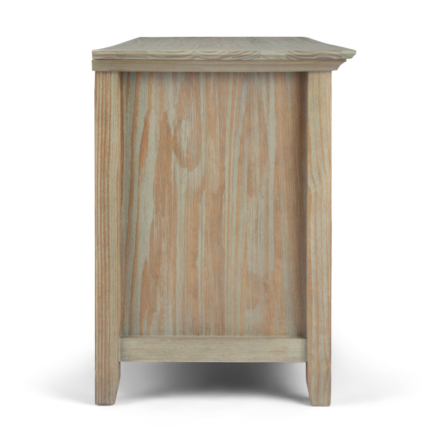 Amherst - Wide TV Media Stand - Distressed Gray