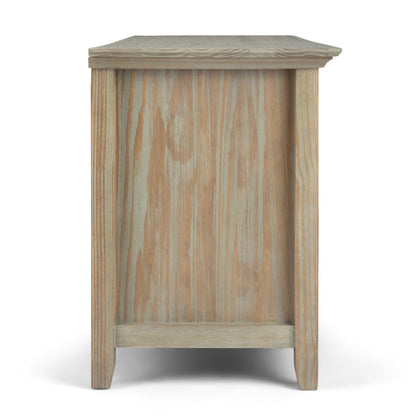Amherst - Wide TV Media Stand - Distressed Gray