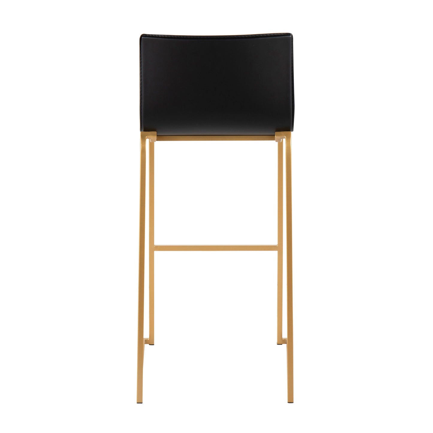 Mara - Contemporary Barstool (Set of 2) - Gold / Black