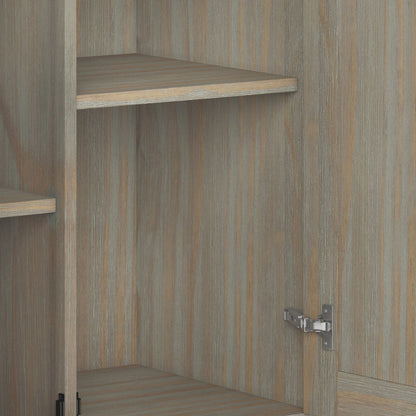 Amherst - Low Storage Cabinet - Distressed Gray