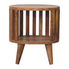 Ariella - Single Shelf Nightstand - Oak