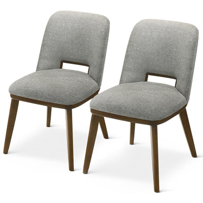 Blake - Dining Chair (Set of 2) - Brown / Light Gray