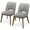 Blake - Dining Chair (Set of 2) - Brown / Light Gray