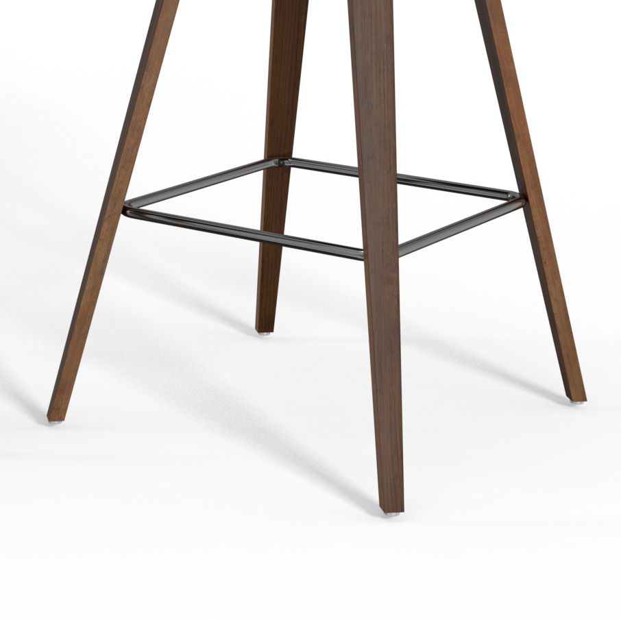 Randolph - Bentwood Counter Or Bar Height Stool (Set of 2) - Blue