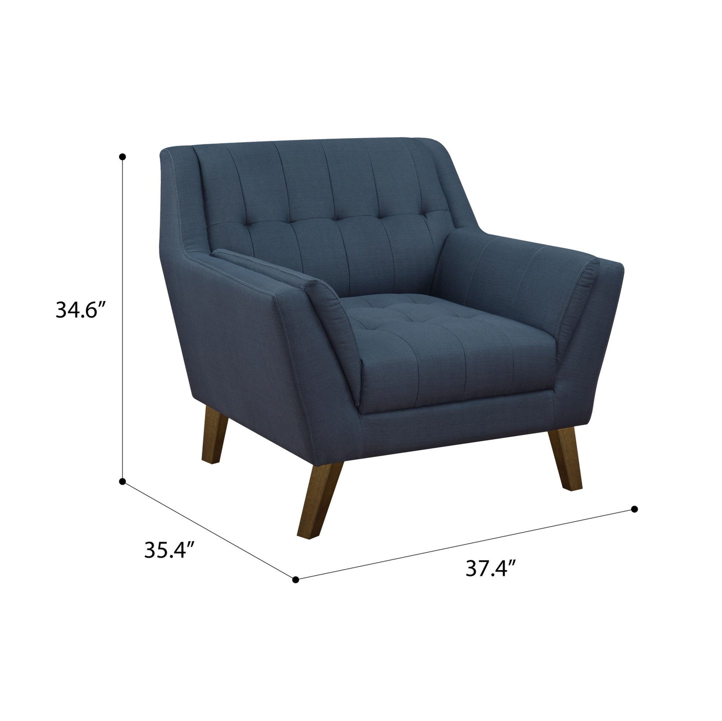 Browning - Accent Chair - Blue