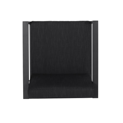 Navan - Club Chair - Dark Gray