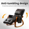 Massage Comfortable Relax Rocking Chair - Dark Brown