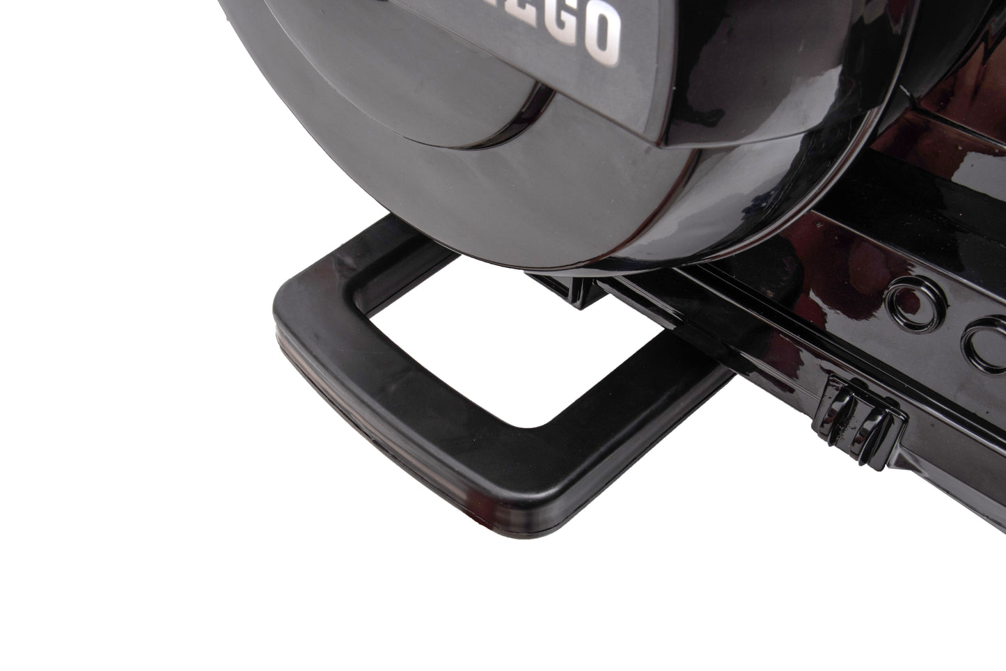 12V7A 30W*2 Four-Wheel Drive Leather Seat One Button Start, Forward And Backward, High And Low Speed, Music, Front Light, Power Display, Two Doors Can Open, 2.4G R / C, Seat Belt Four Wheel Absorber - Black