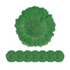 Plastic Charger Plate (Set of 8) - Green