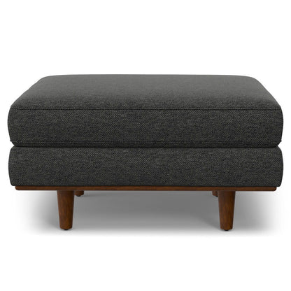 Morrison - Sofa And Ottoman Set - Charcoal Gray