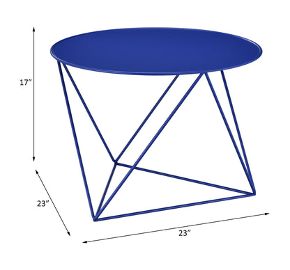 Epidia - Display & Utility Accent Table - Blue